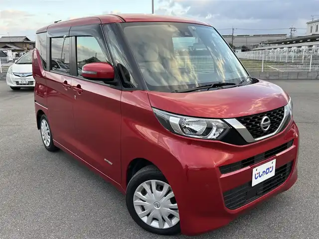 日産 ルークス X 大阪府 2020(令2)年 5.9万km スパークリングレッドM (株)IDOMが運営する【じしゃロン奈良店】の自社ローン専用車両になります。/こちらは現金またはオートローンご利用時の価格です。自社ローンご希望の方は別途その旨お申付け下さい