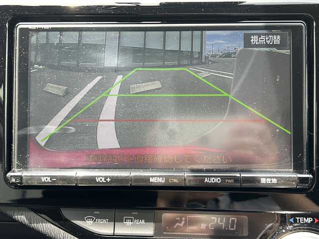 トヨタ アクア S 岐阜県 2016(平28)年 3.9万km チェリーパールクリスタルシャイン 純正ナビ/バックカメラ/ETC2.0/ワンセグ/衝突軽減システム/プッシュスタート/オートライト/レーンキープアシスト/ハロゲンライト/前後ドラレコ/社外マット/スマートキー/横滑り防止装置/社外15インチアルミホイール