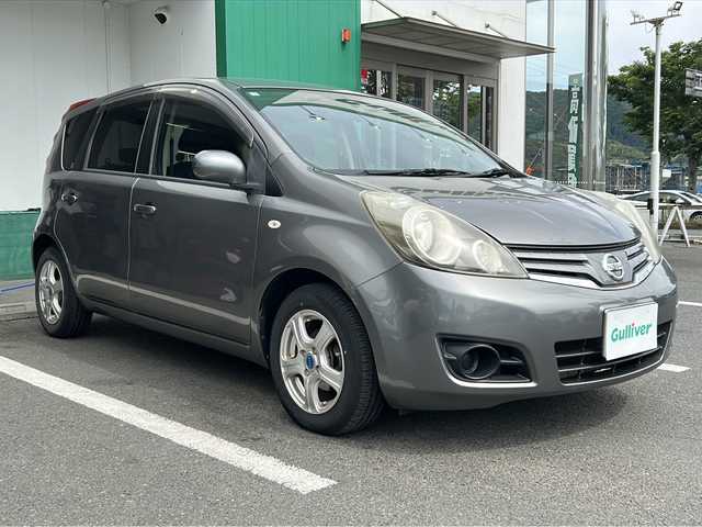 日産 ノート 15X 京都府 2008(平20)年 10.9万km トワイライトグレー HDDナビ/ワンセグテレビ/バックカメラ