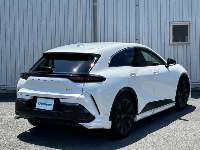 トヨタ クラウン スポーツ Z 静岡県 2024(令6)年 1万km プレシャスホワイトパール ワンオーナー/純正ナビ（FM/AM/TV/BT/USB）/ドライブレコーダー搭載デジタルインナーミラー/ビルトインETC2.0/クルーズコントロール（追従走行有り）/シートヒーター（D.N席）/エアーシート（D.N席）/パワーシート（D.N席）/本革レザーシート/モデリスタエアロ/パワーバックドア/パーキングアシスト/オートハイビーム/100Vコンセント/ワイヤレススマホ充電器