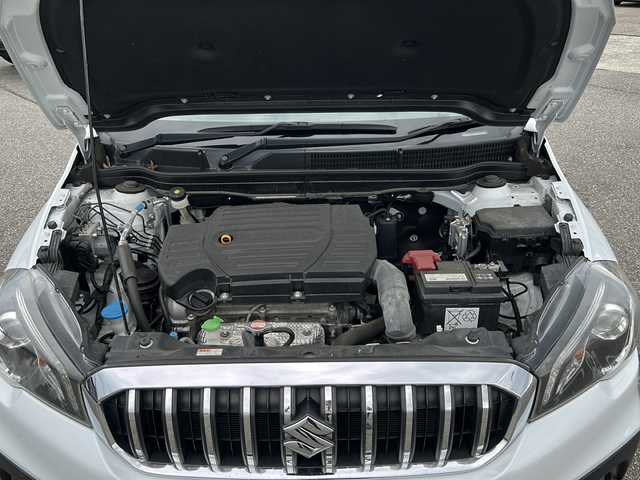 スズキ ＳＸ４ Ｓクロス 富山県 2019(平31)年 6.5万km クールホワイトパール 禁煙車　/ナビ　/フルセグ　/バックカメラ　/LEDヘッドライト　/クルーズコントロール　/パドルシフト　/スマートキー　/純正アルミホイール　/純正オーディオ　/ウィンカーミラー　/電動格納ミラー　/ETC　/プッシュスタート