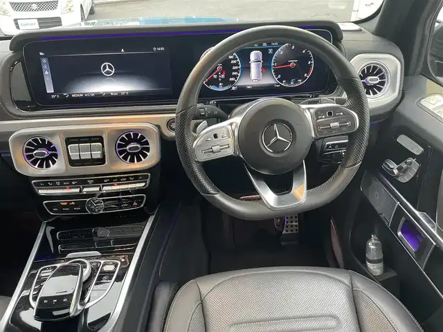 メルセデス・ベンツ ゲレンデヴァーゲン Ｇ４００ｄ AMGライン 埼玉県 2022(令4)年 2.9万km セレナイトグレー 純正ナビ/DTV/Bluetooth/USB/　AppleCarPlay/AndroidAuto/SD/360°カメラ/Gマヌファクトゥーアプログラム/ラグジュアリーパッケージ/　・ガラススライディングルーフ/　・Burmesterサラウンドサウンドシステム/アダプティブダンピングシステム/レーンキーピングアシスト/アクティブブレーキアシスト/ブラインドスポットアシスト/レーダークルーズコントロール/パークトロニック/前席パワーシート/前席シートヒーター＆ベンチレーション/後席シートヒーター/アイドリングストップ/パドルシフト/LEDヘッドライト/キーレスゴー/メルセデス保証プラス2027/7/19迄