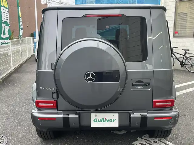 メルセデス・ベンツ ゲレンデヴァーゲン Ｇ４００ｄ AMGライン 埼玉県 2022(令4)年 2.9万km セレナイトグレー 純正ナビ/DTV/Bluetooth/USB/　AppleCarPlay/AndroidAuto/SD/360°カメラ/Gマヌファクトゥーアプログラム/ラグジュアリーパッケージ/　・ガラススライディングルーフ/　・Burmesterサラウンドサウンドシステム/アダプティブダンピングシステム/レーンキーピングアシスト/アクティブブレーキアシスト/ブラインドスポットアシスト/レーダークルーズコントロール/パークトロニック/前席パワーシート/前席シートヒーター＆ベンチレーション/後席シートヒーター/アイドリングストップ/パドルシフト/LEDヘッドライト/キーレスゴー/メルセデス保証プラス2027/7/19迄