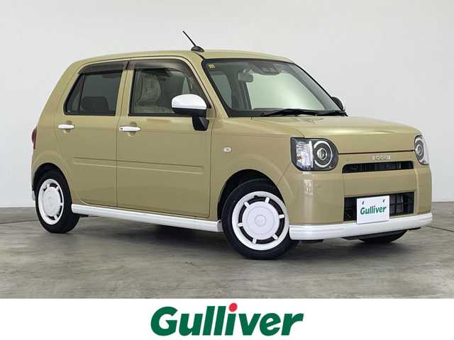 ダイハツ ミラ トコット G リミテッド SAⅢ 群馬県 2020(令2)年 3.2万km サンドベージュメタリック 社外７インチナビ　パノラマモニター　ＬＥＤライト　オートマチックハイビーム　シートヒーター　コーナーセンサー　スマートキー　スペアキー　アイドリングストップ　横滑り防止装置　オートエアコン　禁煙車