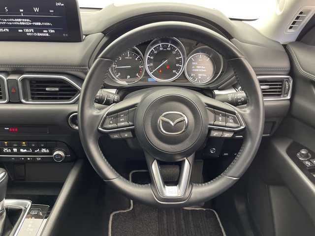 マツダ ＣＸ－５ XD スマートエディション 千葉県 2022(令4)年 3.8万km ジェットブラックマイカ 純正ナビ/　Bluetooth/フルセグTV/　Apple car play/Android Auto/レーダークルーズコントロール/レーンキープアシスト/衝突軽減ブレーキ/クリアランスソナー/ブラインドスポットモニター/ヘッドアップディスプレイ/アラウンドビューモニター/標識認識機能/電動パーキング/オートホールド/オートハイビーム/ETC/LEDライト/フロアマット/トノカバー