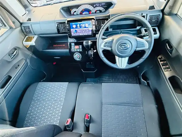 ダイハツ ウェイク G ターボ　レジャーエディション SA Ⅱ 神奈川県 2017(平29)年 8万km ブルーメタリック 純正ナビ/バックモニター/ドラレコ /ETC2.0/保証書・取説・記録簿