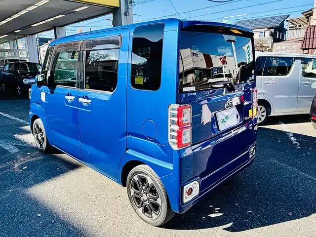 ダイハツ ウェイク G ターボ　レジャーエディション SA Ⅱ 神奈川県 2017(平29)年 8万km ブルーメタリック 純正ナビ/バックモニター/ドラレコ /ETC2.0/保証書・取説・記録簿