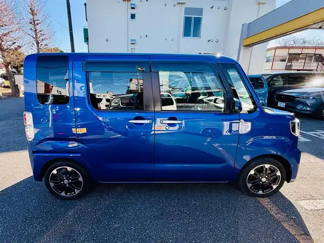 ダイハツ ウェイク G ターボ　レジャーエディション SA Ⅱ 神奈川県 2017(平29)年 8万km ブルーメタリック 純正ナビ/バックモニター/ドラレコ /ETC2.0/保証書・取説・記録簿