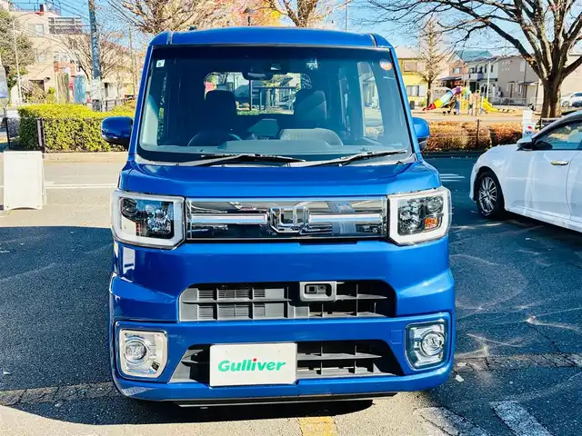 ダイハツ ウェイク G ターボ　レジャーエディション SA Ⅱ 神奈川県 2017(平29)年 8万km ブルーメタリック 純正ナビ/バックモニター/ドラレコ /ETC2.0/保証書・取説・記録簿