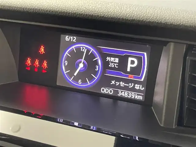 トヨタ タンク カスタムG－T 埼玉県 2017(平29)年 3.5万km ブラックマイカメタリック/レーザーブルークリスタルシャイン 2トーン 純正９型ナビ　バックカメラ　スマートアシスト　ビルトインＥＴＣ　衝突軽減　両側パワースライドドア　クルーズコントロール　オートライト　スマートキー　ＬＥＤライト　純正アルミホイール　地デジＴＶ