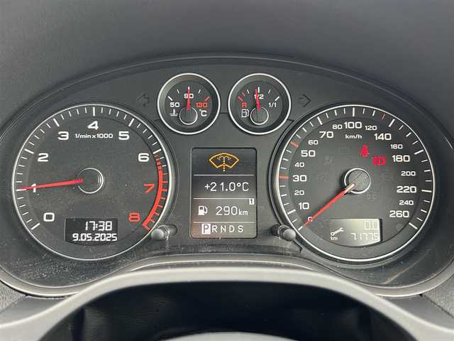 アウディ Ａ３ スポーツバック 1．4 TFSI 岡山県 2008(平20)年 7.2万km ファントムブラックパールエフェクト 登録時走行距離71774キロ/純正HDDナビ/AM/FM/TV/BT/CD/SD/横滑り防止装置/オートライト/純正16インチAW/スマートキー/HIDヘッドライト/ドライブレコーダー/ETC