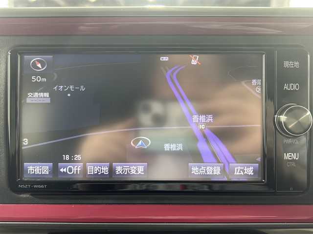トヨタ パッソ モーダ　Gパッケージ 福岡県 2016(平28)年 6.8万km ファイアークォーツレッドM ・衝突軽減/・横滑り防止システム/・LEDヘッドライト/・アイドリングストップ/・プッシュスタート/・スペアキー1本/・スマートキー/・純正ナビ/・フルセグTV/・ETC/・Bカメラ/・オートライト/・ドラレコ
