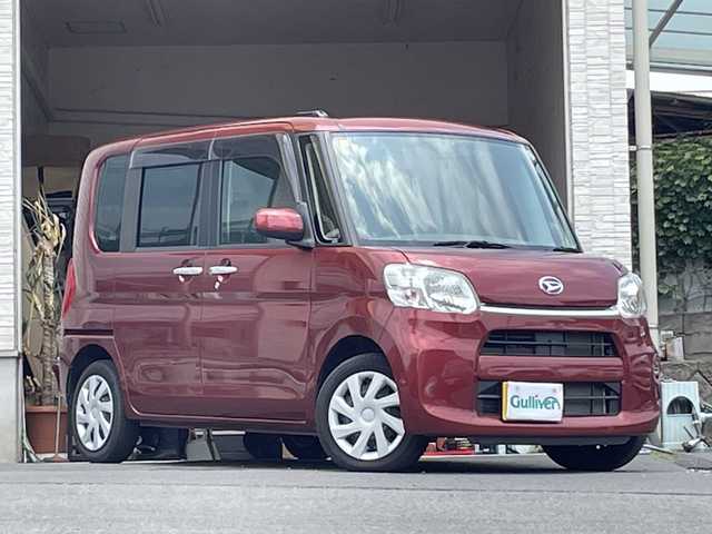 ダイハツ タント X 大分県 2016(平28)年 2.3万km ファイアークォーツレッドM パワースライドドア /社外ETC/純正フロアマット/オートライト/スマートキー