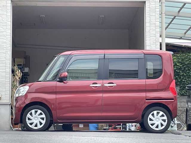 ダイハツ タント X 大分県 2016(平28)年 2.3万km ファイアークォーツレッドM パワースライドドア /社外ETC/純正フロアマット/オートライト/スマートキー
