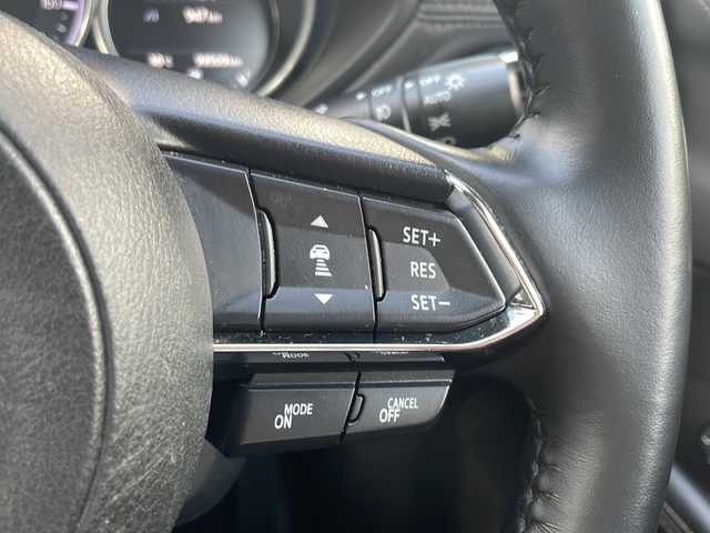 マツダ ＣＸ－５ 25S Lパッケージ 大阪府 2018(平30)年 10万km マシーングレープレミアムM ワンオーナー/純正SDナビ/・DVD/CD/FM/AM/Bluetooth/・フルセグテレビ/ETC/全周囲カメラ/衝突軽減ブレーキ/レーンキープアシスト/クルーズコントロール/盗難防止装置/革巻きステアリング/ステアリングリモコン/ハンドルヒーター/シートヒーター（D席+N席)/パワーシート（D席+N席）/メモリシート（D席+N席）/ブラインドスポットモニター/ヘッドアップディスプレイ/コーナーセンサー/LEDヘッドライト/オートライト/オートエアコン/プッシュスタート/スマートキー×2/12V電源/USBジャック/純正19インチアルミホイール/純正フロアマット/取扱説明書/保証書