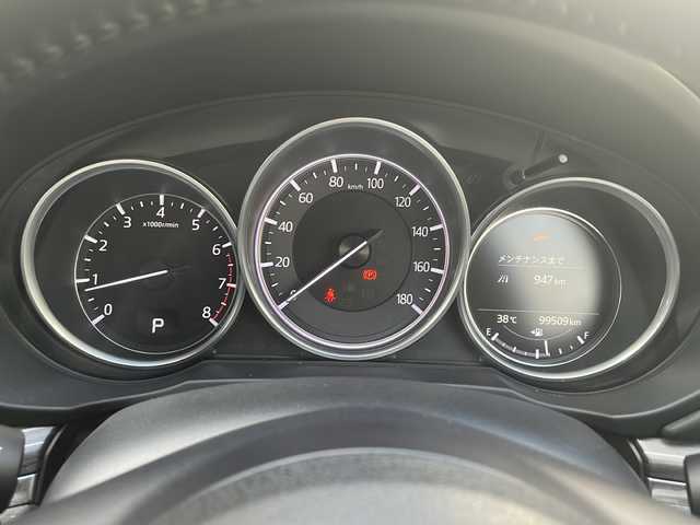 マツダ ＣＸ－５ 25S Lパッケージ 大阪府 2018(平30)年 10万km マシーングレープレミアムM ワンオーナー/純正SDナビ/・DVD/CD/FM/AM/Bluetooth/・フルセグテレビ/ETC/全周囲カメラ/衝突軽減ブレーキ/レーンキープアシスト/クルーズコントロール/盗難防止装置/革巻きステアリング/ステアリングリモコン/ハンドルヒーター/シートヒーター（D席+N席)/パワーシート（D席+N席）/メモリシート（D席+N席）/ブラインドスポットモニター/ヘッドアップディスプレイ/コーナーセンサー/LEDヘッドライト/オートライト/オートエアコン/プッシュスタート/スマートキー×2/12V電源/USBジャック/純正19インチアルミホイール/純正フロアマット/取扱説明書/保証書