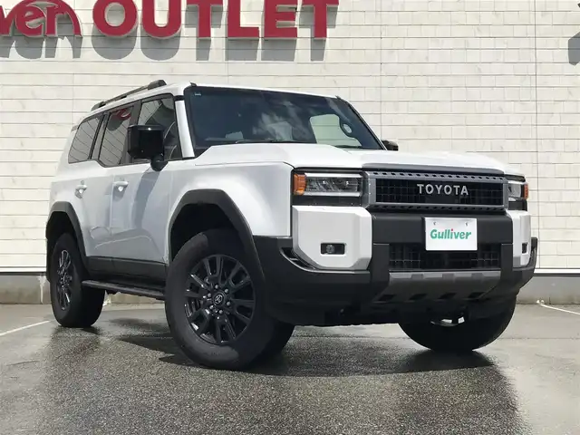 トヨタ ランドクルーザー ２５０ VX 富山県 2024(令6)年 1.7万km プラチナホワイトパールマイカ 4WD/サンルーフ/純正ディスプレイオーディオ/フルセグTV/Bluetooth/全周囲カメラ/デジタルインナーミラー/トヨタチームメイト/プリクラッシュセーフティ/クリアランスソナー/レーンキープアシスト/ブラインドスポットモニター/レーダークルーズコントロール/レザーシート/パワーシート/シートヒーター／エアシート/プッシュスタート/スマートキー/ETC2.0