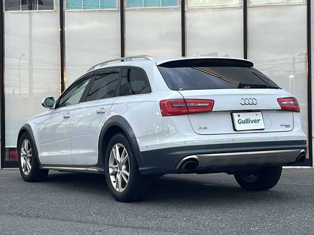 アウディ Ａ６ オールロードクワトロ 山形県 2012(平24)年 13.5万km グレイシアホワイトメタリック 4WD/前後コーナーセンサー/レザーシート/前席パワーシート/前席シートヒーター/ビルトインETC/ドライブレコーダー/LEDライト/フォグランプ/クリアランスソナー