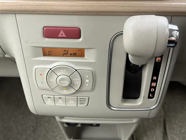 スズキ ラパン X 愛知県 2016(平28)年 9.1万km アーバンブラウンパールメタリック 純正7インチナビ/　　CD/DVD/Bluetooth対応/フルセグTV/全方位モニター/ETC/革巻きステアリング/シートヒーター/レーダーブレーキサポート/横滑り防止機能/純正HIDヘッドライト/オートライト/純正14インチアルミホイール