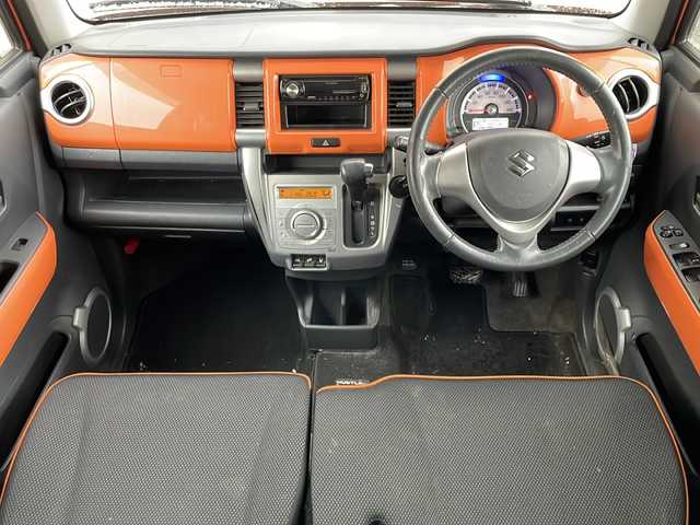 スズキ ハスラー X 秋田県 2015(平27)年 19.4万km パッションオレンジマイカ/スペリアホワイト ・ABS /・4WD /・衝突軽減 /・純正フロアマット/・AAC/・横滑り防止 /・パワーステアリング /・パワーウィンドウ /・シートヒーター /・ダウンヒルアシスト /・フォグランプ /・オートライト/・スマートキー/・取扱説明書/・記録簿