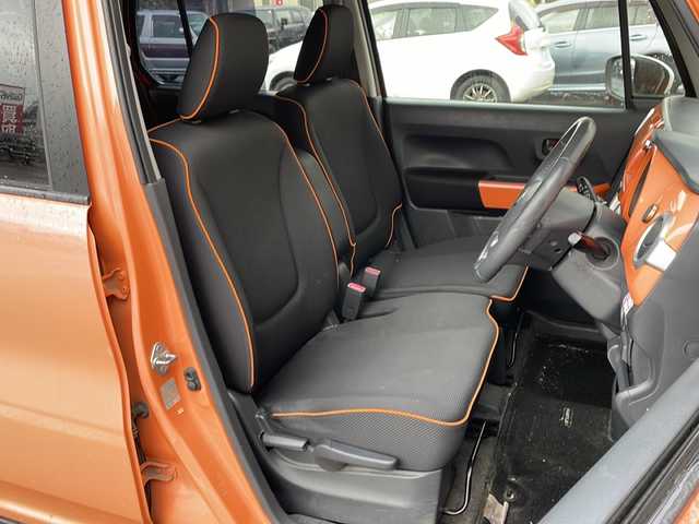 スズキ ハスラー X 秋田県 2015(平27)年 19.4万km パッションオレンジマイカ/スペリアホワイト ・ABS /・4WD /・衝突軽減 /・純正フロアマット/・AAC/・横滑り防止 /・パワーステアリング /・パワーウィンドウ /・シートヒーター /・ダウンヒルアシスト /・フォグランプ /・オートライト/・スマートキー/・取扱説明書/・記録簿