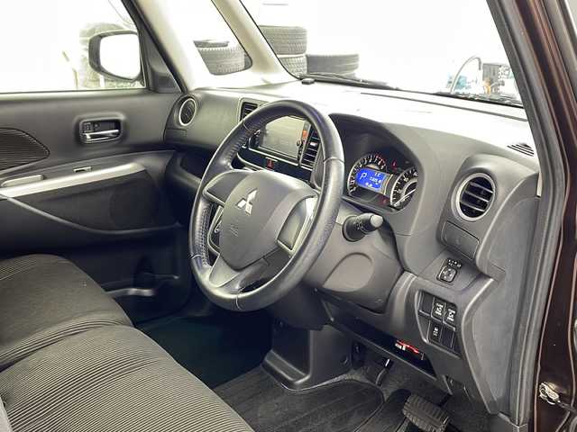 三菱 ｅＫスペース カスタムT 兵庫県 2014(平26)年 3.1万km ショコラブラウンP ・純正ナビCD&DVD&TV&SD&BT/・バックカメラ/・ETC/・両側パワースライドドア/・HIDオートライト/・フォグランプ/・純正15インチアルミホイール/・純正フロアマット/・防眩ミラー/・純正ドアバイザー/・スマートキー/・スペアキー/・プッシュスタート/・W＋サイドエアバック/・取扱説明書/・保証書