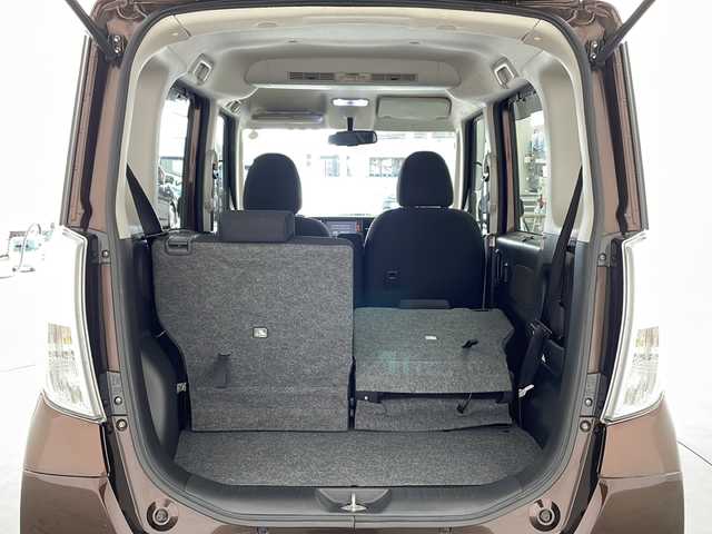 三菱 ｅＫスペース カスタムT 兵庫県 2014(平26)年 3.1万km ショコラブラウンP ・純正ナビCD&DVD&TV&SD&BT/・バックカメラ/・ETC/・両側パワースライドドア/・HIDオートライト/・フォグランプ/・純正15インチアルミホイール/・純正フロアマット/・防眩ミラー/・純正ドアバイザー/・スマートキー/・スペアキー/・プッシュスタート/・W＋サイドエアバック/・取扱説明書/・保証書