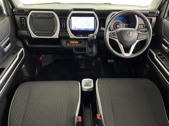 スズキ ハスラー HYBRID X 鹿児島県 2020(令2)年 5.5万km クールカーキPM 純正ナビ/（AM/FM/CD/DVD/Bluetooth/フルセグ）/デュアルカメラブレーキサポート/レーンキープアシスト/コーナーセンサー/ビルトインETC/シートヒーター/革巻きステアリング/ステアリングスイッチ/純正LEDヘッドライト/LEDフォグライト/オートライト/プッシュスタート/スマートキー/アイドリングストップ/純正アルミホイール15インチ/ドアバイザー/ウインカーミラー/電動格納ミラー/純正フロアマット