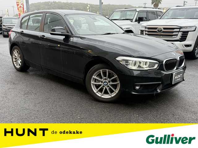 ＢＭＷ １１８ｉ スタイル 千葉県 2017(平29)年 6.7万km サファイアブラックP 衝突軽減ブレーキ/ターボ/純正８インチＨＤＤナビ/バックカメラ/ＣＤ/ＤＶＤ/Ｂｌｕｅｔｏｏｔｈ/クルーズコントロール/コーナーセンサー/ＬＥＤヘッドライト/オートライト/純正１６インチＡＷ