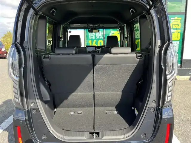 ホンダ Ｎ ＢＯＸ カスタム L ターボ 奈良県 2021(令3)年 1.8万km ミッドナイトブルービームM 純正8インチナビ(VXU-217NBi)/（フルセグ/BT/CD/DVD)/レーダークルーズコントロール/バックカメラ/パドルシフト/後方コーナーセンサー/衝突軽減システム/レーンキープアシスト/両側パワースライドドア/ハーフレザーシート/前席シートヒーター/後席サンシェード/前後ドライブレコーダー/ETC/LEDヘッドライト/純正15インチAW/保証書/取り扱い説明書