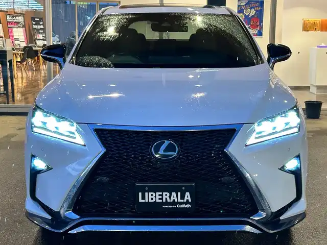 レクサス ＲＸ 富山県 2017(平29)年 7万km 白 純正SDナビ/Bluetooth接続/フルセグTV/AM/FMラジオ/USB接続/バックカメラ/360°カメラ/コーナーセンサー/HUD/アイドリングストップ/プッシュスタート/ACC/D/N席パワーシート/D/N席シートヒーター/ステアリングヒーター/サンルーフ/車線逸脱防止/衝突軽減