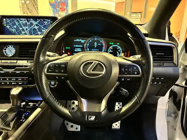 レクサス ＲＸ 富山県 2017(平29)年 7万km 白 純正SDナビ/Bluetooth接続/フルセグTV/AM/FMラジオ/USB接続/バックカメラ/360°カメラ/コーナーセンサー/HUD/アイドリングストップ/プッシュスタート/ACC/D/N席パワーシート/D/N席シートヒーター/ステアリングヒーター/サンルーフ/車線逸脱防止/衝突軽減