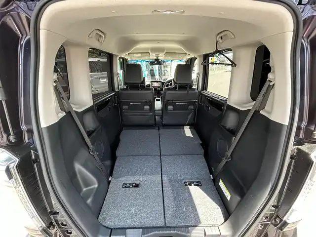ホンダ Ｎ ＢＯＸ カスタム G ターボ Lパッケージ 長野県 2015(平27)年 5.9万km マジソンブルーパール 社外ナビ（FM/AM、CD、DVD、BT）/フルセグテレビ/バックカメラ/クルーズコントロール追従無/アイドリングストップ/ETC/前方ドライブレコーダー/前席シートヒーター/衝突軽減システム/純正フロアマット/ダブルサイドエアバック/カーテンエアバック/キセノンヘッドライト/オートライト/ABS/スペアキー（１本）/社外１４AW/プッシュスタート/保証書、取扱説明書