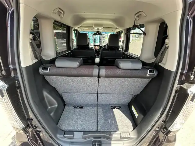 ホンダ Ｎ ＢＯＸ カスタム G ターボ Lパッケージ 長野県 2015(平27)年 5.9万km マジソンブルーパール 社外ナビ（FM/AM、CD、DVD、BT）/フルセグテレビ/バックカメラ/クルーズコントロール追従無/アイドリングストップ/ETC/前方ドライブレコーダー/前席シートヒーター/衝突軽減システム/純正フロアマット/ダブルサイドエアバック/カーテンエアバック/キセノンヘッドライト/オートライト/ABS/スペアキー（１本）/社外１４AW/プッシュスタート/保証書、取扱説明書