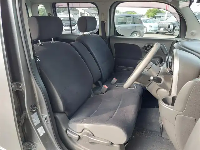 日産 キューブ 15X Mセレクション 東京都 2010(平22)年 9.4万km トワイライトグレー 純正メモリーナビ/ドアバイザー/ETC/プッシュスタート/純正フロアマット/取扱説明書（車体・オーディオ・ETC）