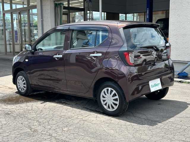 ダイハツ ミラ イース L SAⅢ 道東・釧路十勝 2020(令2)年 1.3万km プラムブラウンクリスタルマイカ ４WD/社外CD/AUX/衝突軽減システム/コーナーセンサー/キーレス/ドアバイザー/純正マット