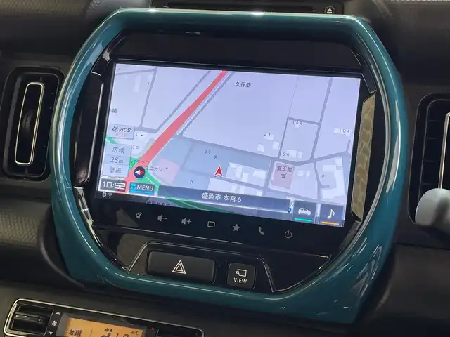 スズキ ハスラー HYBRID X 岩手県 2020(令2)年 4.9万km デニムブルー ガンメタリック 2トーン ４WD/全方位モニター/スズキセーフティサポート/デュアルカメラブレーキサポート/車線逸脱警報/誤発進抑制機能/リヤパーキングセンサー/先行車発進お知らせ機能/標識認識機能/ヒルディセントコントロール/グリップコントロール/シートヒーター/純正ナビ/フルセグTV/LEDヘッドライト/LEDフォグランプ/純正15インチアルミホイール