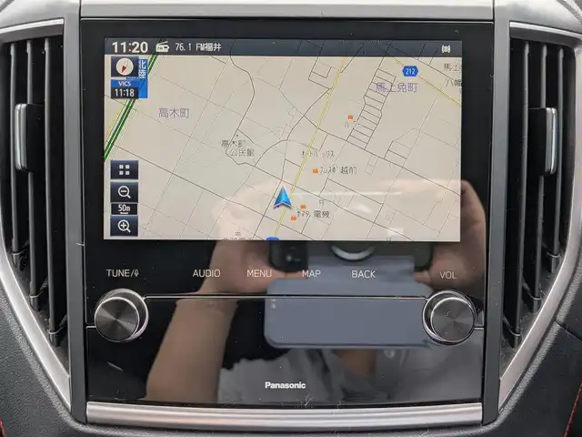 スバル フォレスター ハイブリッド X－ブレイク 福井県 2020(令2)年 7.2万km クリスタルホワイトP 純正8インチSDナビ/４WD/バック・サイド・フロントカメラ/純正１７インチAW/X-MODE/アイサイト/デジタルインナーミラー/前席パワーシート/シートメモリー/ステアリングヒーター/パドルシフト/前方ドライブレコーダー/全車速追従機能付クルーズコントロール/後方コーナーセンサー/ETC/AFS/BSM/オートホールド/本革巻きステアリング/レーンキープアシスト/横滑り防止装置/盗難防止装置/ダブル＋サイドエアバッグ/カーテンエアバッグ/純正フロアマット/スマートキー