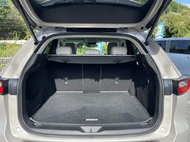 マツダ ＣＸ－６０ 25S エクスクルーシブモード 埼玉県 2023(令5)年 1.5万km プラチナクォーツメタリック 白革シート/シートヒーター＆エアシート/純正12.3型ナビTV/BOSEサウンド/360度カメラ/LEDヘッドライト/クリアランスソナー/パワーバックドア/純正19インチAW/BSM/ワイヤレス充電/プッシュスタート/スマートキー/保証書付整備手帳
