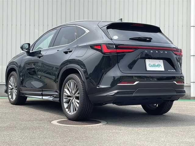 レクサス ＮＸ 350h バージョンL 富山県 2023(令5)年 2.1万km グラファイトブラックガラスフレーク パノラマルーフ/パノラミックビューモニター/ブラウンレザーシート/14インチナビ/フルセグＴＶ/Bluetooth/AC１００V電源/前席パワーシート/前席シートヒーター/前席エアシート/パドルシフト/セーフティシステムプラス/レーダークルーズコントロール/レーンキープアシスト/ブラインドスポットモニター/ヘッドアップディスプレイ/パワーバックドア/3眼LEDヘッドライト/ルーフレール