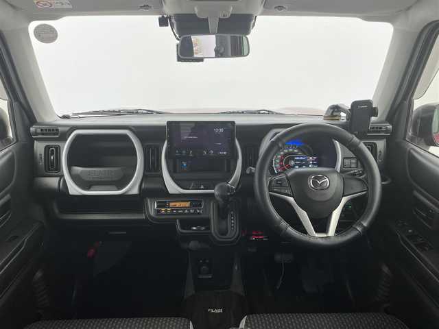 マツダ フレア クロスオーバー ハイブリッド XG 富山県 2020(令2)年 7.6万km 赤 ワンオーナー/社外DA（AM/FM/USB/BT）/バックカメラ/衝突被害軽減ブレーキ/横滑り防止装置/コーナーセンサー/前席シートヒーター/ドライブレコーダー前後/ETC/スマートキー×２/プッシュスタート/保証書/取扱説明書