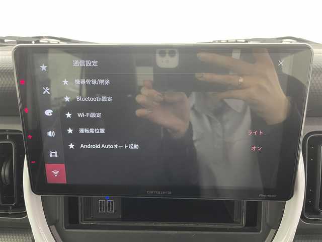 マツダ フレア クロスオーバー ハイブリッド XG 富山県 2020(令2)年 7.6万km 赤 ワンオーナー/社外DA（AM/FM/USB/BT）/バックカメラ/衝突被害軽減ブレーキ/横滑り防止装置/コーナーセンサー/前席シートヒーター/ドライブレコーダー前後/ETC/スマートキー×２/プッシュスタート/保証書/取扱説明書