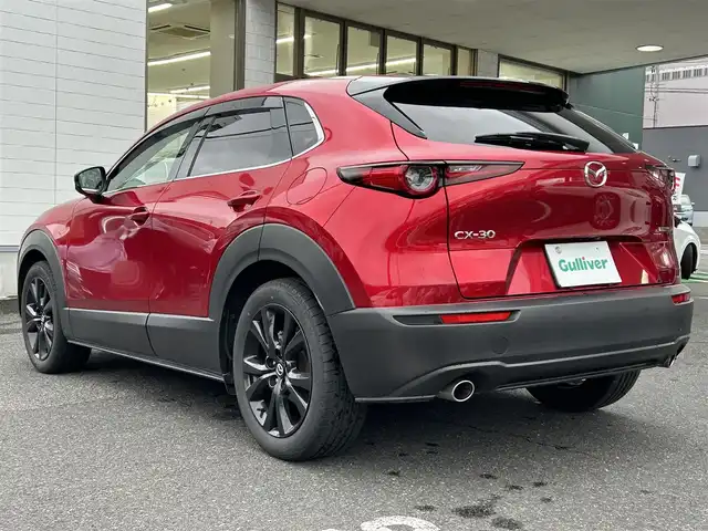 マツダ ＣＸ－３０ 20S ブラックトーンED 長崎県 2022(令4)年 2.1万km ソウルレッドクリスタルM ワンオーナー/純正SDナビ/・AM/FM/BT/CD/DVD/HDMI/フルセグTV/全方位モニター/MT付AT/前席シートヒーター/D席パワーシート/D席メモリーシート/ステアリングスイッチ/レーダークルーズコントロール/ビルトインETC/コーナーセンサー/i-stop/TCS/HUD/BSM/LKA/速度標識警報/ディスタンス＆スピードアラート/スマートブレーキサポート/フロアマット/ドアバイザー/保証書/取扱説明書/スペアキー