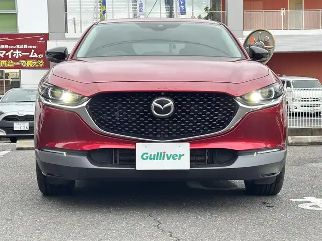 マツダ ＣＸ－３０ 20S ブラックトーンED 長崎県 2022(令4)年 2.1万km ソウルレッドクリスタルM ワンオーナー/純正SDナビ/・AM/FM/BT/CD/DVD/HDMI/フルセグTV/全方位モニター/MT付AT/前席シートヒーター/D席パワーシート/D席メモリーシート/ステアリングスイッチ/レーダークルーズコントロール/ビルトインETC/コーナーセンサー/i-stop/TCS/HUD/BSM/LKA/速度標識警報/ディスタンス＆スピードアラート/スマートブレーキサポート/フロアマット/ドアバイザー/保証書/取扱説明書/スペアキー