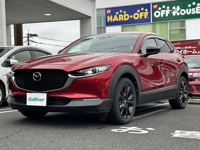 マツダ ＣＸ－３０ 20S ブラックトーンED 長崎県 2022(令4)年 2.1万km ソウルレッドクリスタルM ワンオーナー/純正SDナビ/・AM/FM/BT/CD/DVD/HDMI/フルセグTV/全方位モニター/MT付AT/前席シートヒーター/D席パワーシート/D席メモリーシート/ステアリングスイッチ/レーダークルーズコントロール/ビルトインETC/コーナーセンサー/i-stop/TCS/HUD/BSM/LKA/速度標識警報/ディスタンス＆スピードアラート/スマートブレーキサポート/フロアマット/ドアバイザー/保証書/取扱説明書/スペアキー