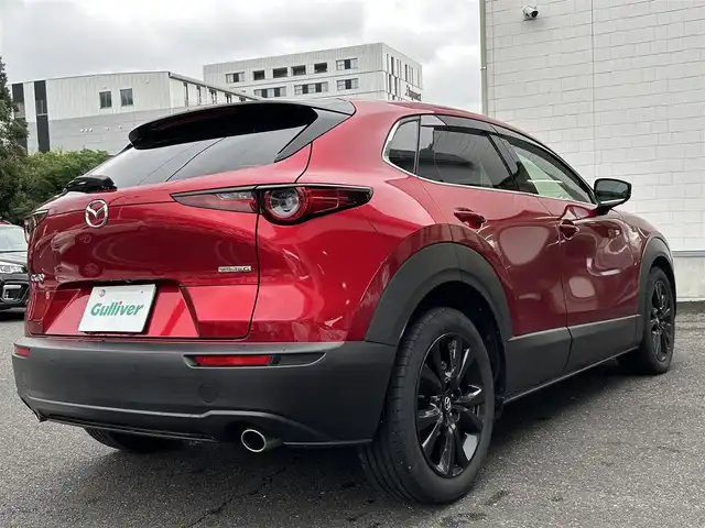 マツダ ＣＸ－３０ 20S ブラックトーンED 長崎県 2022(令4)年 2.1万km ソウルレッドクリスタルM ワンオーナー/純正SDナビ/・AM/FM/BT/CD/DVD/HDMI/フルセグTV/全方位モニター/MT付AT/前席シートヒーター/D席パワーシート/D席メモリーシート/ステアリングスイッチ/レーダークルーズコントロール/ビルトインETC/コーナーセンサー/i-stop/TCS/HUD/BSM/LKA/速度標識警報/ディスタンス＆スピードアラート/スマートブレーキサポート/フロアマット/ドアバイザー/保証書/取扱説明書/スペアキー