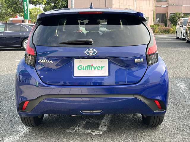 トヨタ アクア Z 千葉県 2021(令3)年 3.6万km ダークブルーマイカM 純正ナビ　バックカメラ　ＣＤ　ＤＶＤ　ＴＶ　Ｂｔ　ＥＴＣ２．０　追従型クルーズコントロール　前後ドライブレコーダー　パワーシート　ステアリングヒーター　前後コーナーセンサー　１５インチＡＷ