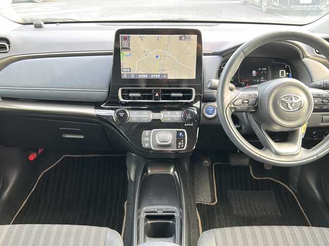 トヨタ アクア Z 千葉県 2021(令3)年 3.6万km ダークブルーマイカM 純正ナビ　バックカメラ　ＣＤ　ＤＶＤ　ＴＶ　Ｂｔ　ＥＴＣ２．０　追従型クルーズコントロール　前後ドライブレコーダー　パワーシート　ステアリングヒーター　前後コーナーセンサー　１５インチＡＷ