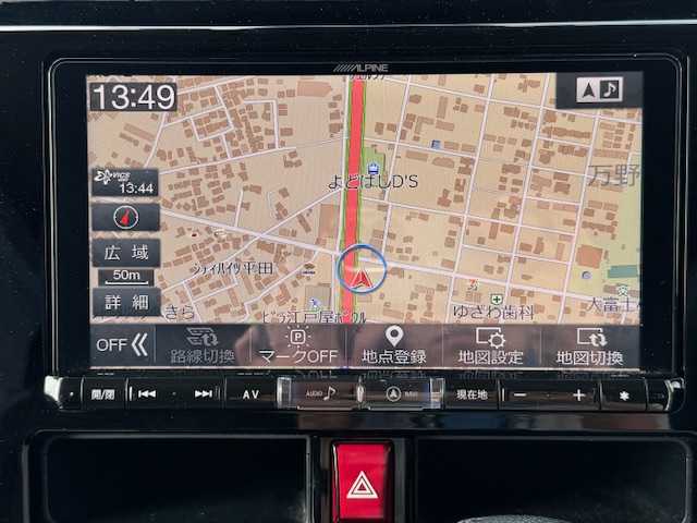 トヨタ ルーミー カスタムG－T 静岡県 2018(平30)年 5.1万km パールホワイトⅢ ●モデリスタフルエアロ/●9インチナビ/(フルセグ/CD/DVD/Bluetooth)/(ALPINE/W9Z)/●バックカメラ/●クルーズコントロール/●衝突被害軽減システム/●レーンキープアシスト/●前後コーナーセンサー/●LEDライト＆フォグランプ/●オートライト/●オートマチックハイビーム/●革巻きステアリング/●ステアリングスイッチ/●ETC/●前方ドライブレコーダー/●両側パワースライドドア/●電動格納ウィンカーミラー/●社外マフラー/●スモークフィルム/●合皮シートカバー/●社外フロアマット/●スマートキー/●プッシュスタート/●ドアバイザー/●社外15インチアルミホイール(STEINER)/●ダブルSRS＋ABS