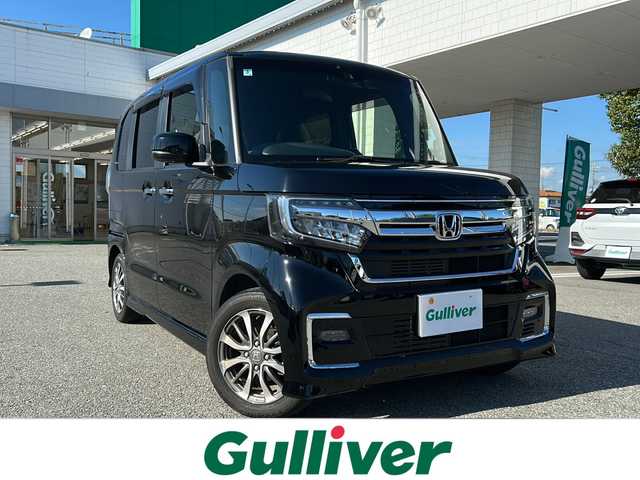 ホンダ Ｎ ＢＯＸ カスタム L 兵庫県 2022(令4)年 3万km クリスタルブラックパール ワンオーナー/保証書・取説・有/純正メモリーナビ・フルセグ・BT・CD・DVD・FM・AM/バックカメラ/ETC/前後ドライブレコーダー/追尾機能付きクルーズコントロール/車線逸脱防止支援システム/衝突被害軽減ブレーキ/コーナーセンサー/先行車発進通知/ロードサインアシスト/ブレーキホールド/電動パーキングブレーキ/プッシュスタート/スマートキー×2/純正フロアマット/純正ドアバイザー